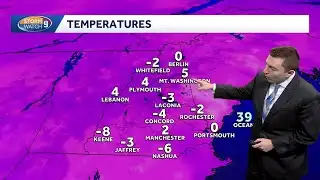 Video: Clear skies, active winds Saturday morning