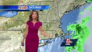Video: Clouds move out, sun returns