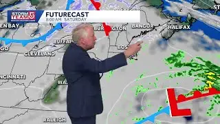 Video: Cloudy night ahead; Mostly dry this weekend