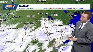 Video: Cold front before milder temps return this week