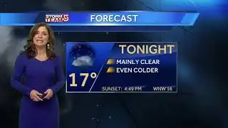 Video: Colder air to move in