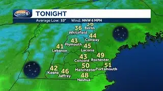 Video: Cool evening, clear skies