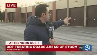 Video: CTDOT preps for winter storm