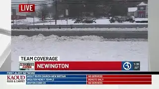 VIDEO: DOT crews continue their work in Hartford County