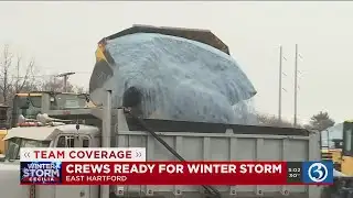 VIDEO: DOT crews ready for winter storm Friday