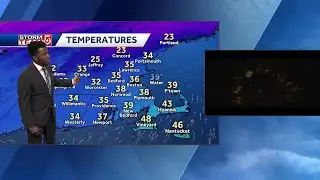 Video: Downpours, gusty winds Sunday afternoon