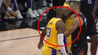 Video emerges of Dillon Brooks’ troll move targeting LeBron James