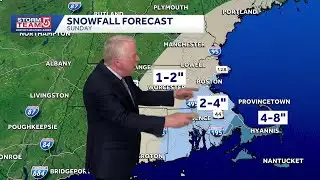 Video: Extreme cold overnight, snow for some this weekend