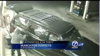 VIDEO: Failed ATM theft attempt