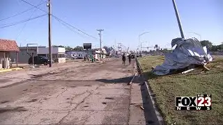 Video: FOX23 speaks with Bartlesville community members after destructive tornado