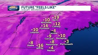 Video: Frigid temperatures continue before air turns milder