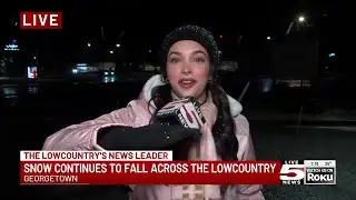 VIDEO: Georgetown County could see several inches of snow by Sunday