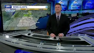 Video: Gusty winds continue