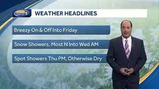 Video: Gusty winds continue as storm moves away