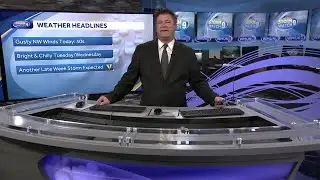 Video: Gusty winds, with another storm ahead