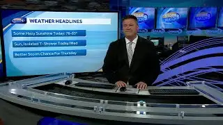 Video: Hazy sunshine from wildfire smoke