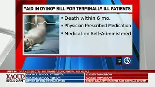 VIDEO: Lawmakers hear arguments for aid in dying bill