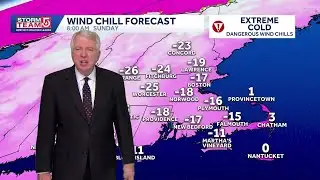 Video: Light snow, arctic blast in the days ahead