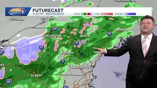 Video: Mild day followed by mixed showers