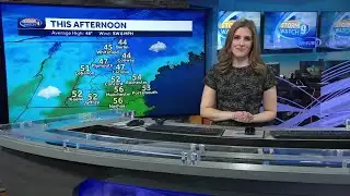 Video: Mild temperatures, some showers