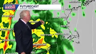 Video: Mild with showers moving in overnight