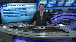 Video: Milder day, but still breezy