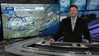 Video: Milder temperatures, but snow possible for some