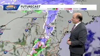 Video: Milder weather with some snow chances