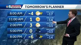 Video: More bitter cold Wednesday (1-25-22)