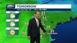Video: Mostly clear this evening into Tuesday