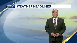 Video: Mostly dry weekend after storms move through