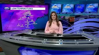 Video: Mostly sunny Friday; showers, some icing possible over weekend