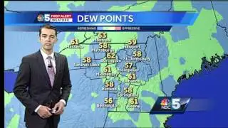 Video: Mostly sunny, stray shower Sunday (7-16-17)