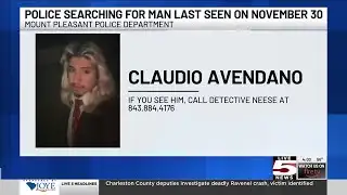 VIDEO: Mount Pleasant Police searching for missing man
