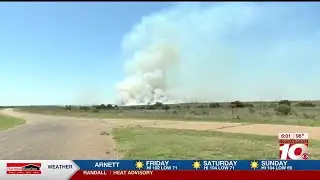 VIDEO: Multiple agencies perform prescribed burn at Palo Duro Water District