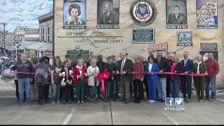 VIDEO - Nettleton unveils new historical mural