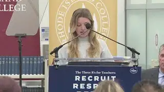 Video Now: RIC student delivers opening remarks for Jill Biden