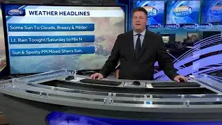 Video: One more mild day before rain moves in