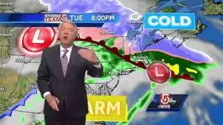Video: Partly cloudy, breezy night