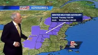 Video: Rain ending early Wednesday