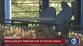 VIDEO: Restaurants prepare to reopen for outdoor dining