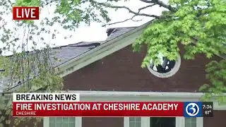 VIDEO: Seventeen students, staff evacuate Cheshire Academy dorm due to fire
