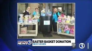 VIDEO: Seymour teen donates Easter baskets