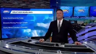 Video: Showers move through after some sunshine