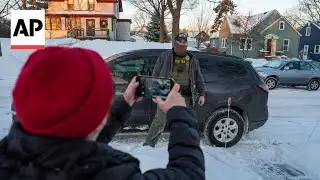 Video shows clash between ICE agents and bystanders in Minneapolis