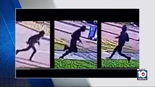 Video shows gunman sought after shooting in Broward