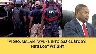 Video Shows Malami Dramatic Surrender To DSS After Kuje Prison Standoff