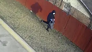 Video shows possible suspect in ATM robbery running from the area