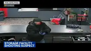 Video shows suspect in shooting at Frankford storage facility