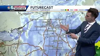 Video: Steady light snow Tuesday (01-15-24)